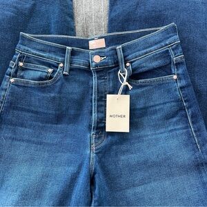 Mother Superior Jeans. Ditcher Roller Sneak NWT size 26